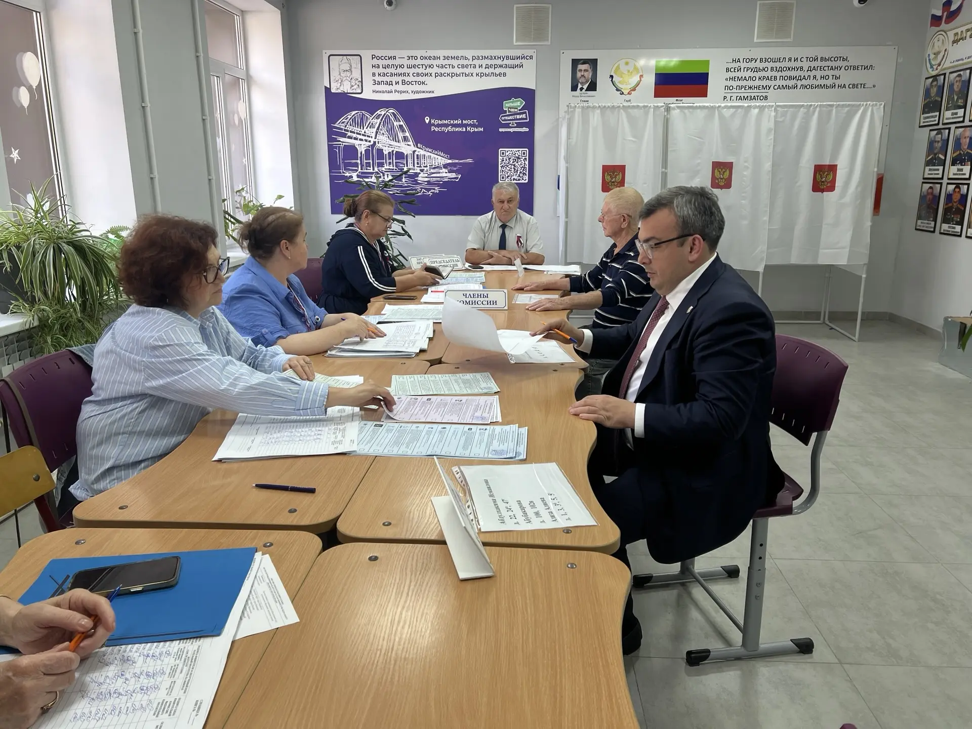 Магомедзагид Кихасуров принял участие в выборах